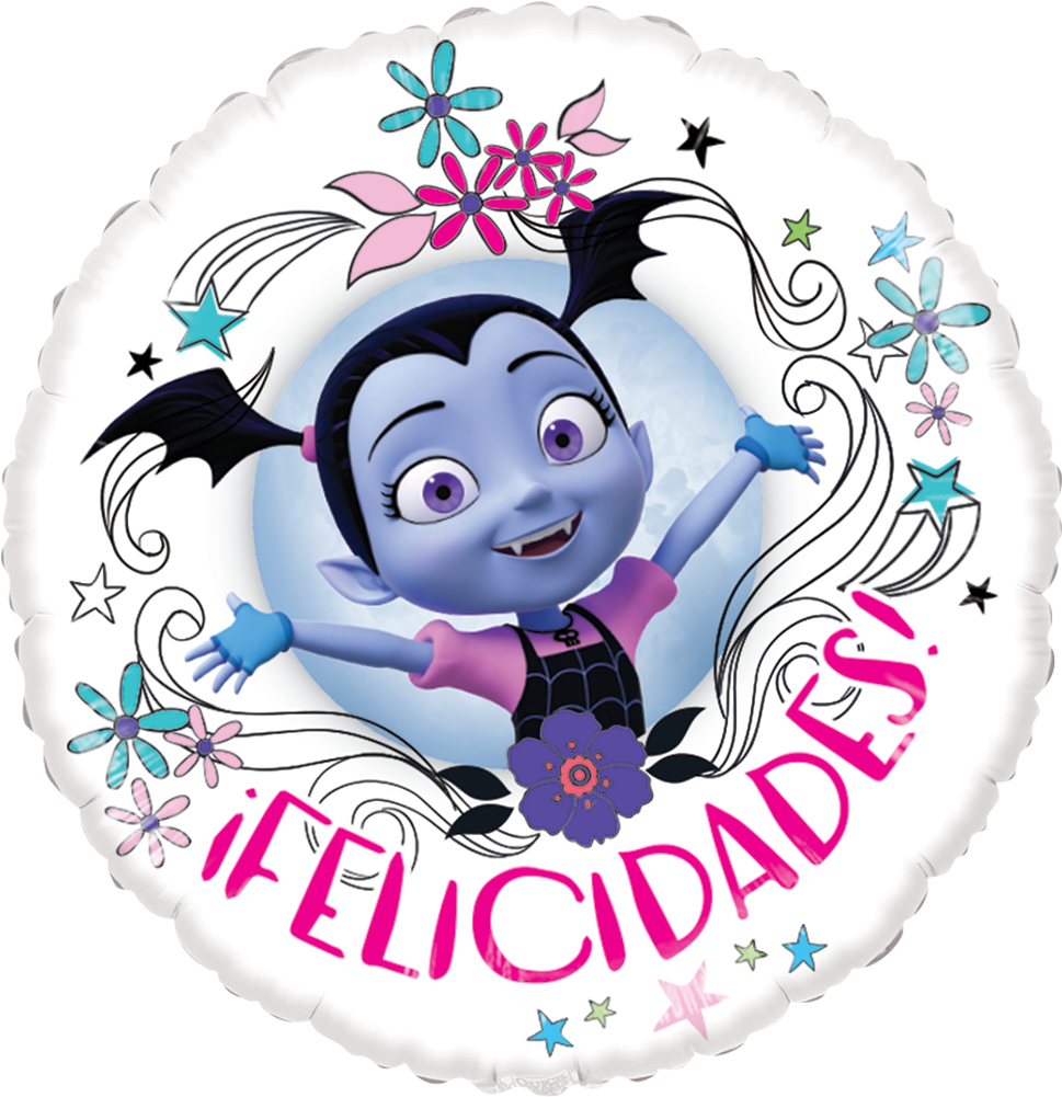 18" Vampirina Felicidades, Gellibean - Disney Vampirina Cinestory Comic By Disney (1000x1000), Png Download