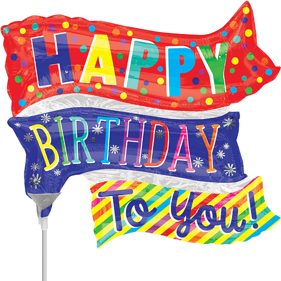 Globo Happy Birthday To You - Balloon (600x600), Png Download