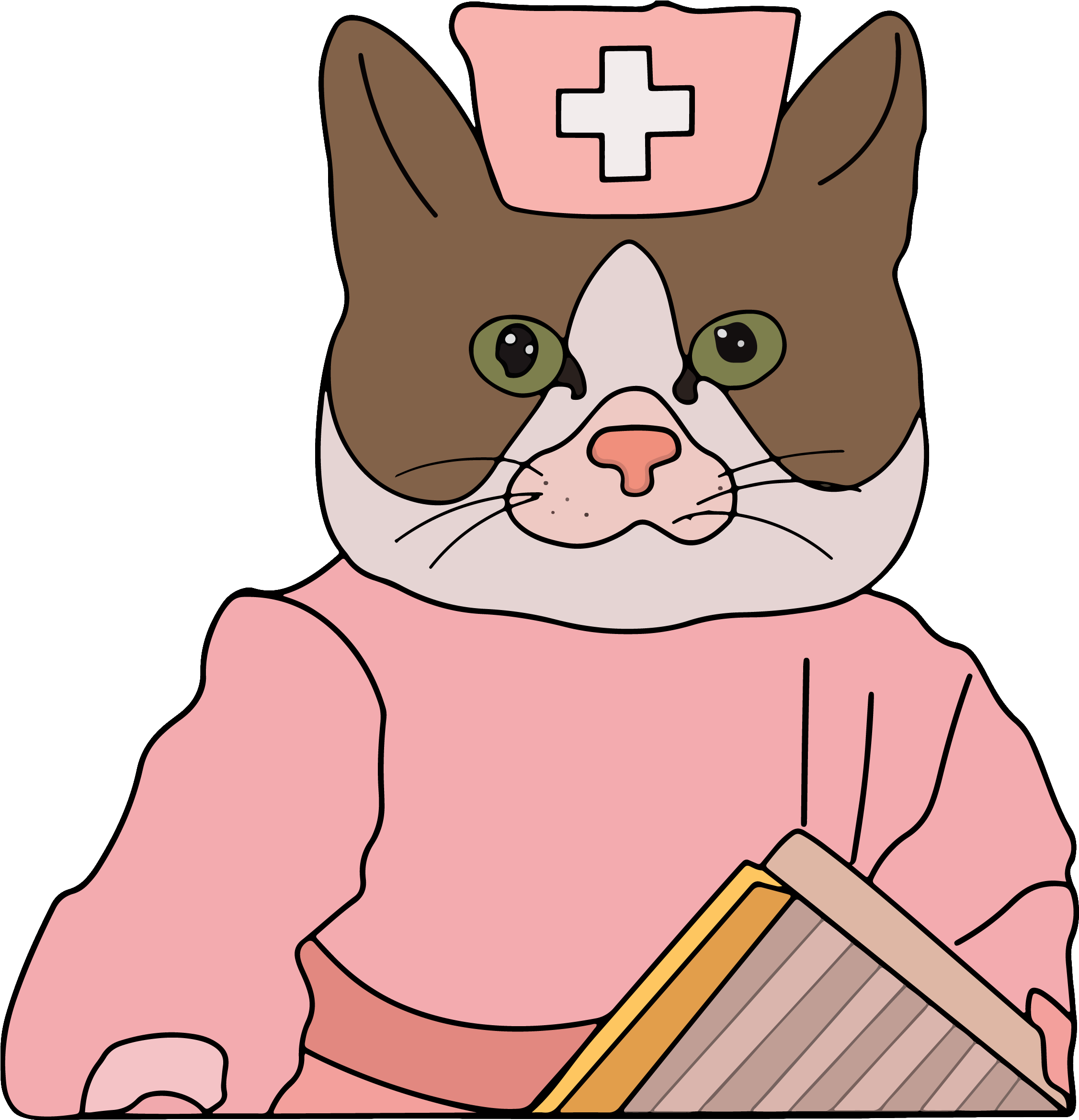 First Design I've Made Based On An Old Cat Meme - Cat (2270x2354), Png Download