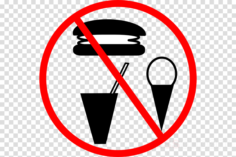 No Snack Clipart Junk Food Snack Clip Art - No Food Png Transparent (900x600), Png Download