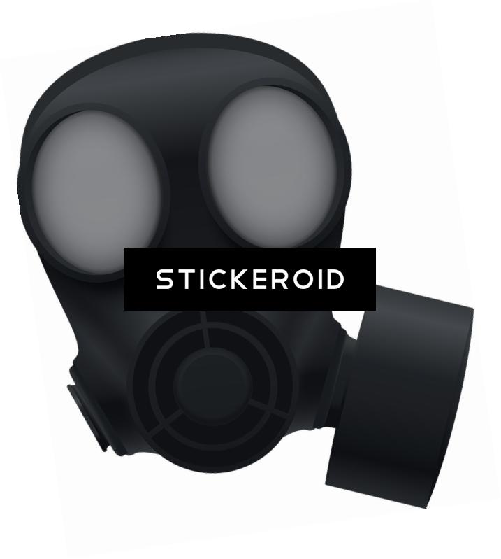 Gas Mask Technic - Skull (717x799), Png Download