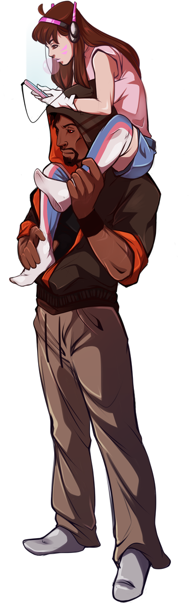 Love This Fanart Of Reaper And D - Ben 10 Omniverse Red Ben (377x1200), Png Download