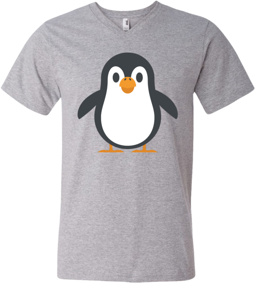 Penguin Emoji Men's V Neck T Shirt - Bunkieshop Born In 1953, Perfect Woman Tshirt. Best (960x960), Png Download