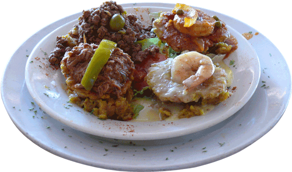 Stuffed Fried Green Plantain (600x600), Png Download