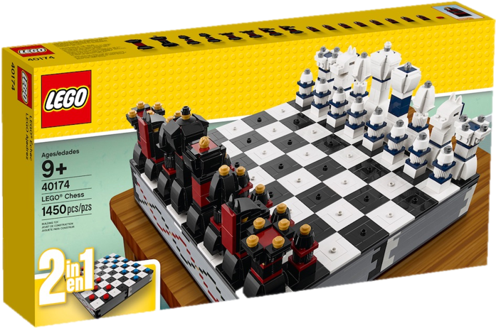 40174 Lego® Iconic Chess Set - Lego Chess Set 40174 (738x492), Png Download