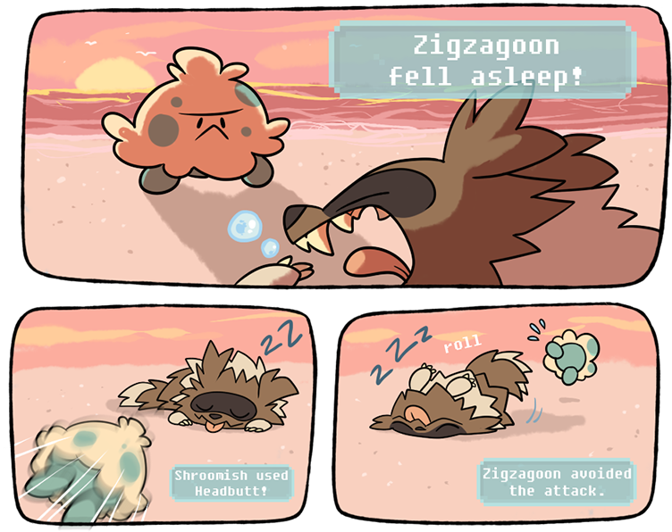 View Dodge , - Zigzagoon Memes (800x642), Png Download