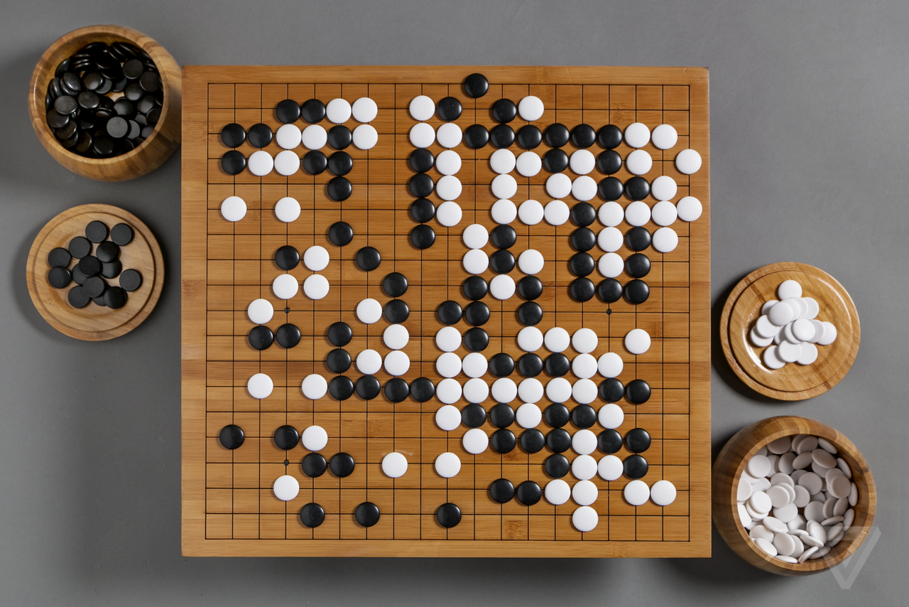 Play Board Games At Mind Cafe - Game Of Go (1280x854), Png Download