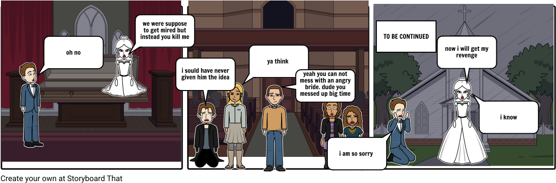 Angry Bride - Cartoon (1164x385), Png Download