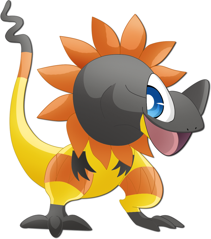 9,768,000 Exp - Attacks Of Heliolisk Pokemon (704x800), Png Download
