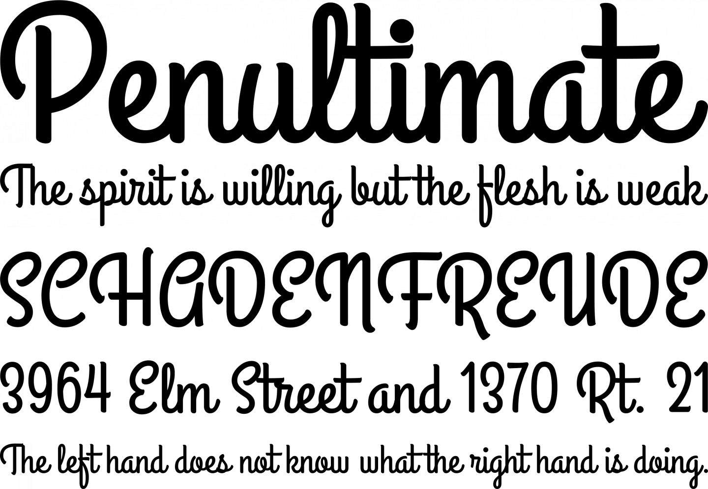 Grand Hotel Font Phrases (1440x995), Png Download