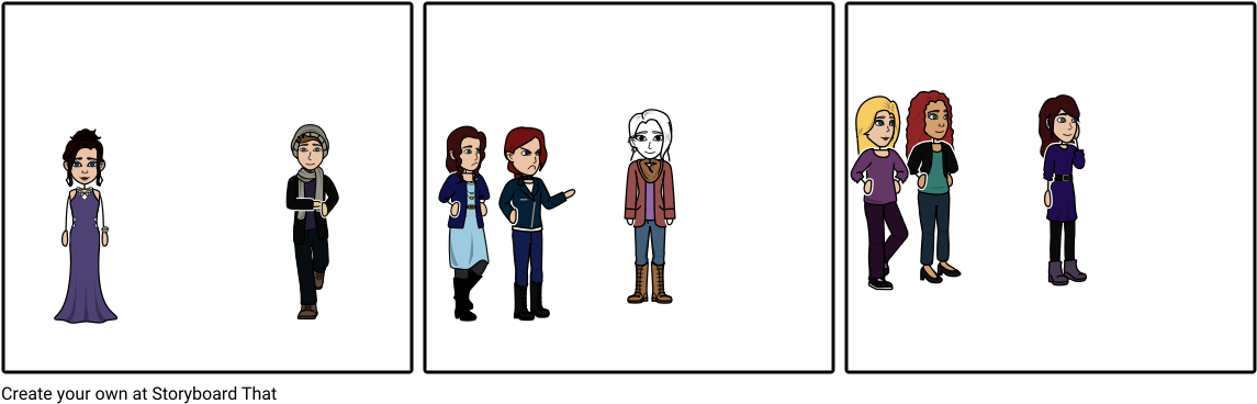 Mean Girls - Cartoon (1164x385), Png Download