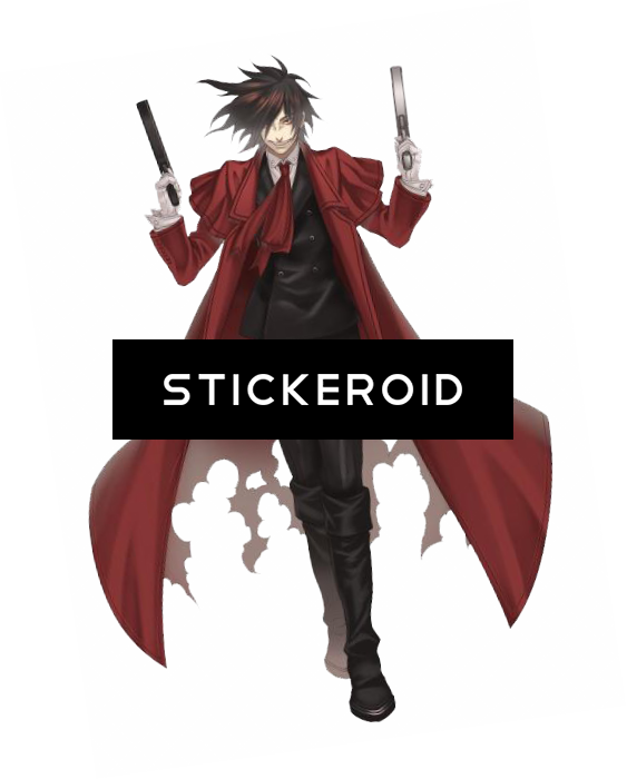 Hellsing Anime - Hellsing Alucard Japanese Anime Cosplay Costume (563x700), Png Download