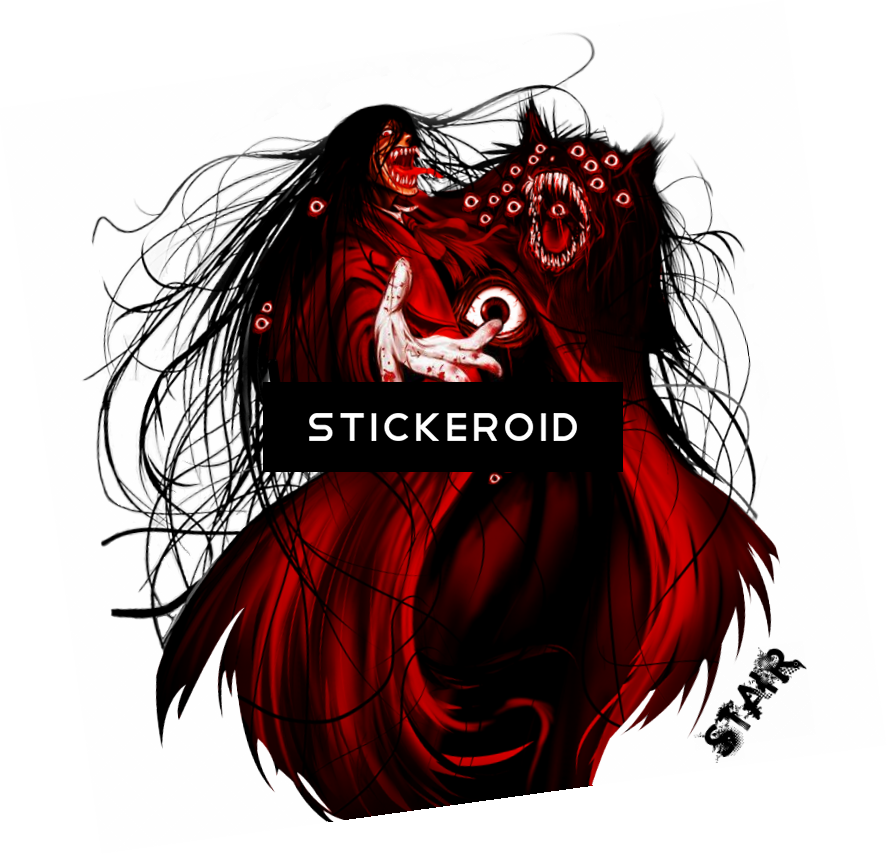 Hellsing Anime - Van Hellsing Alucard (887x854), Png Download