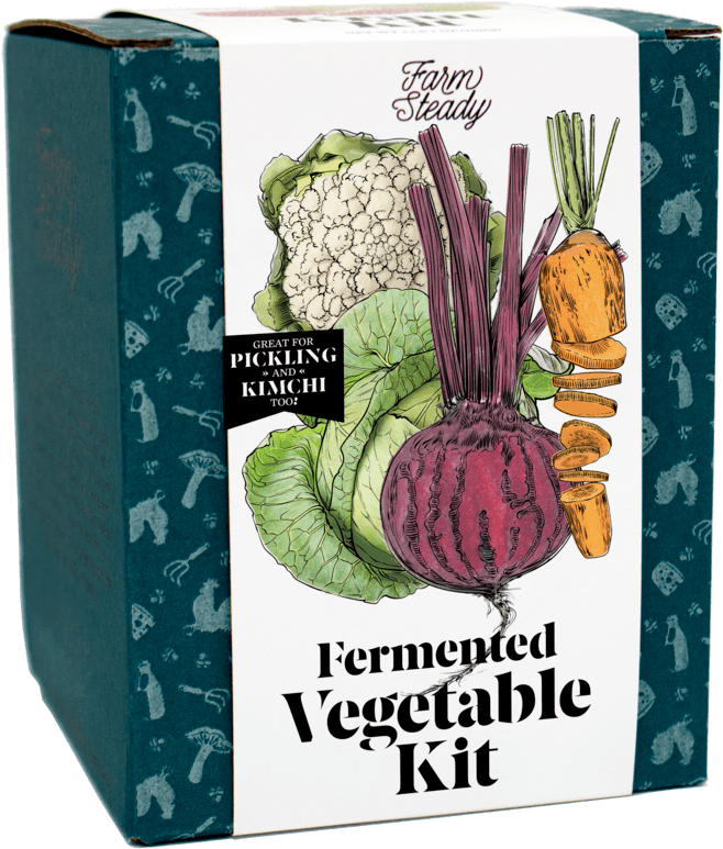 Farmsteady Kraut Kit (750x892), Png Download