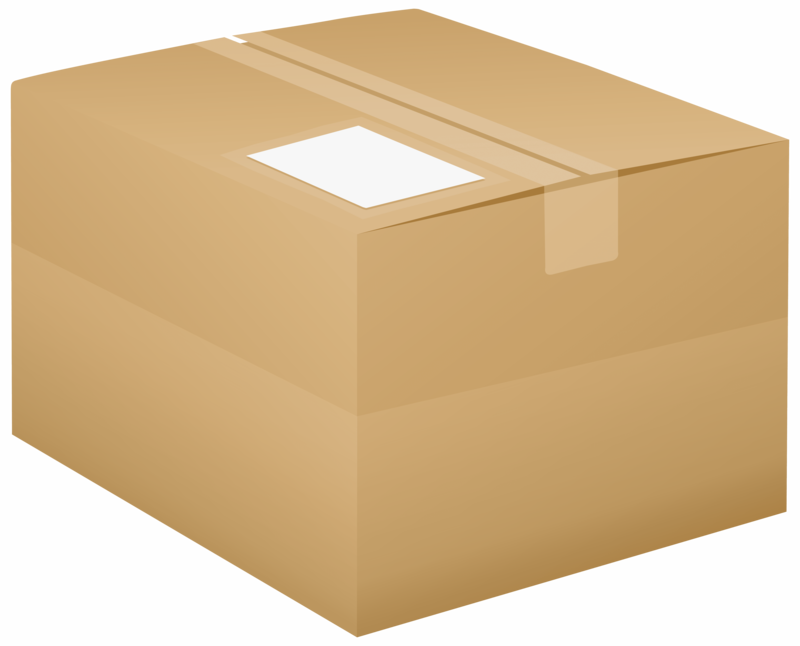 Cardboard Box - Transparent Box Clipart Png (800x646), Png Download