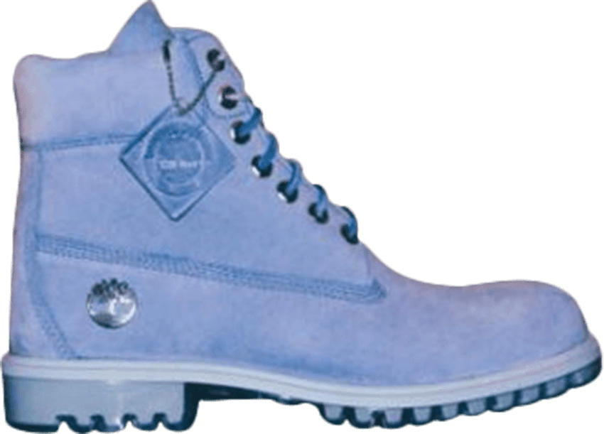 Fabolous X Villa X 6 Inch Premium Boot - Timberland 6 Inch Premium Boot Light Blue/white Waterproof (850x611), Png Download