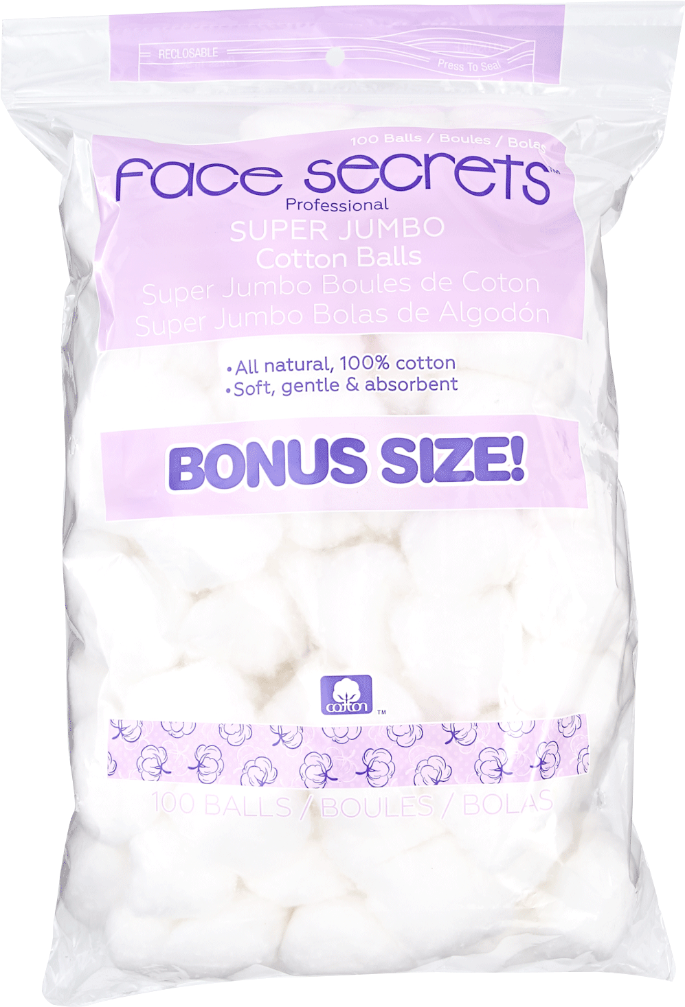 Ean 5033102839839 Product Image For Face Secrets Jumbo - Lilac (1500x1500), Png Download