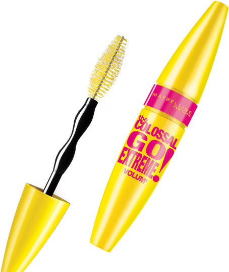 Maybelline The Colossal Go Extreme Volum' Mascara - Maybelline The Colossal Go Extreme Volume (636x563), Png Download