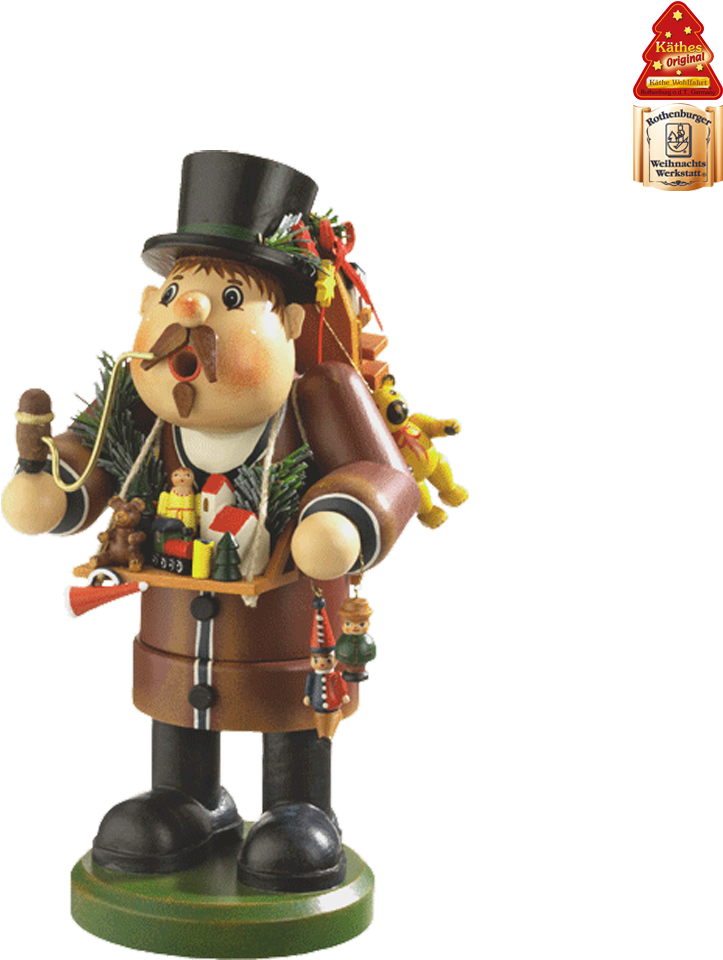 Toy Peddler, Incense Smoker - Nutcracker Art: 30 Nifty Nutcrackers For Coloring (1000x1000), Png Download