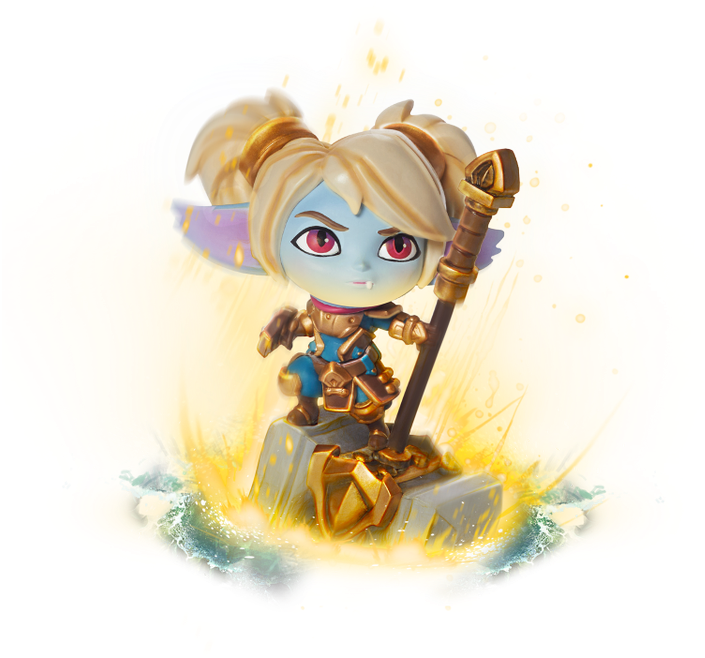 Moobeat On Twitter - League Of Legends Toy Poppy (1200x675), Png Download