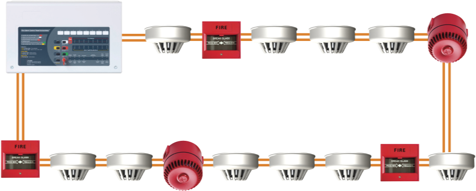 Fire Alarms Systems Dublin - C-tec Fire Alarm Control Panel 8-zone (939x393), Png Download