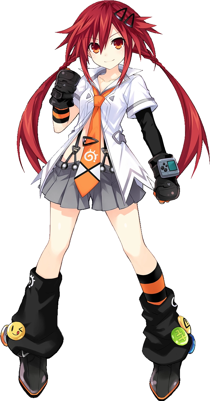 Rme Posted - - Hyperdimension Neptunia Uzume (729x1380), Png Download