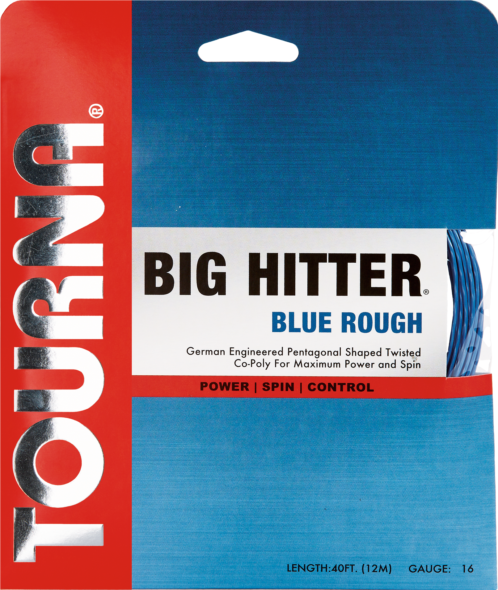 Tourna Big Hitter Blue Rough 16g - Tourna Big Hitter Silver (2000x2000), Png Download