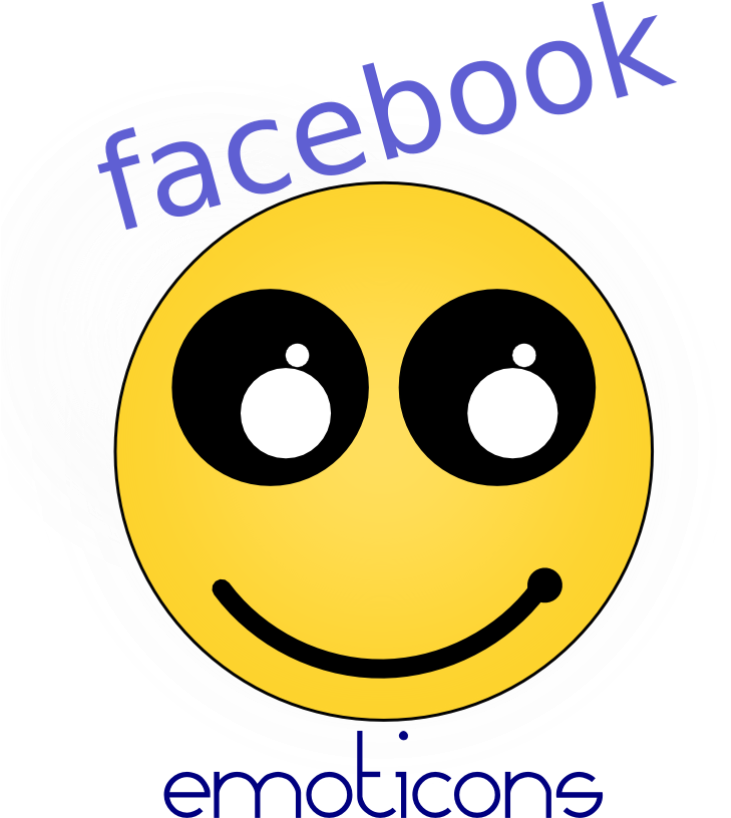Facebook Smileys - Facebook Emoticons (761x834), Png Download