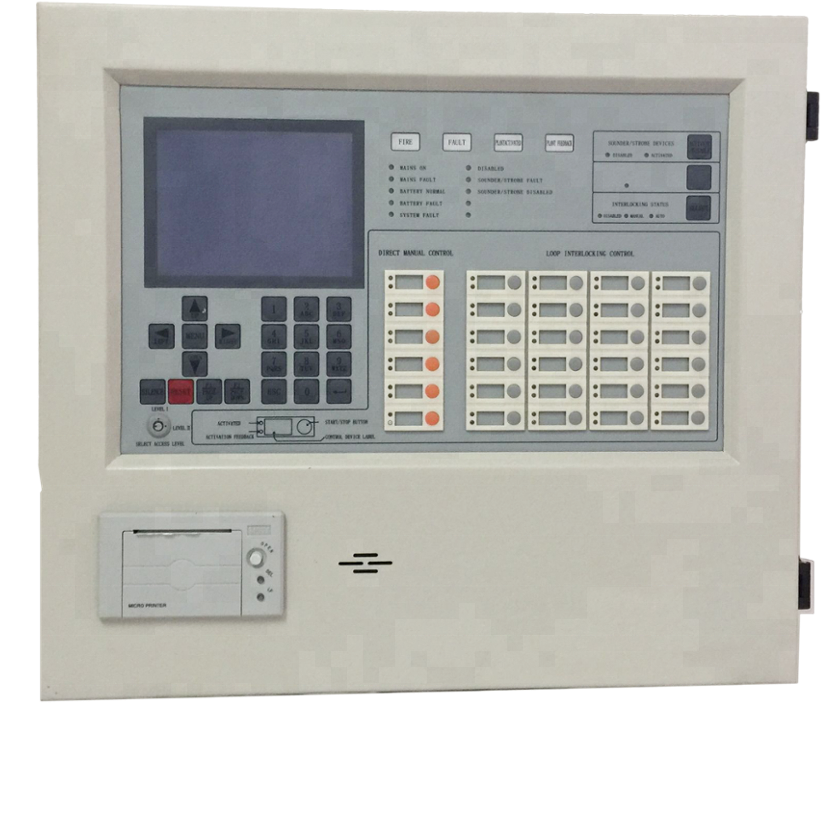 Wall-mounted Addressable Fire Alarm Control Panel Fw6000 - Conflagration (1000x999), Png Download