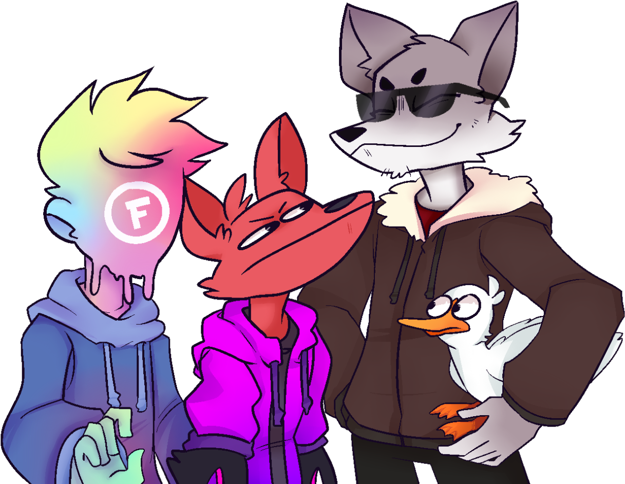 Thumbnail Art I Did For Jameskii's Announcment Video - Pyrocynical X Jameskii (1280x985), Png Download