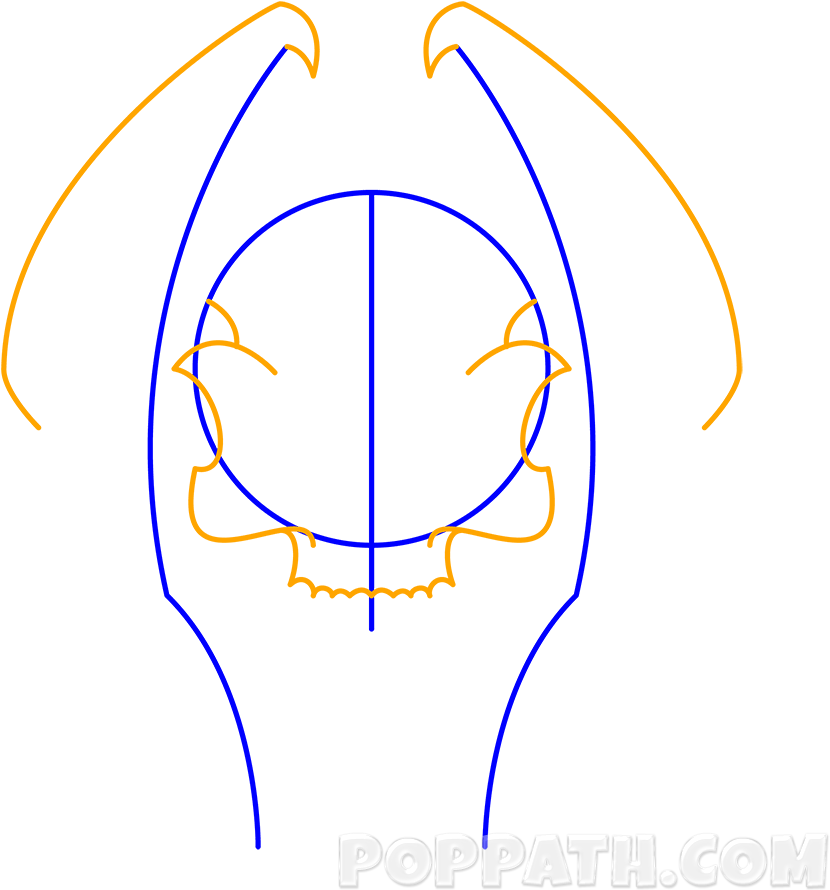 A Skull Tattoo Also Gives A Very Scary Look (1000x1000), Png Download