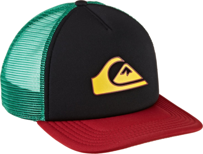 Auth Quiksilver Bone Snapper Trucker Hat Snapback Cap (776x589), Png Download