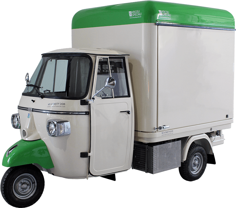 Food Truck Piaggio Used For Street Food - Piaggio Ape (1000x800), Png Download