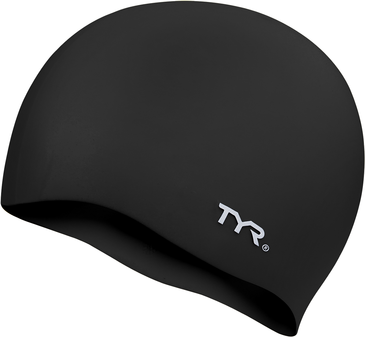 Tyr Wrinkle-free Silicone Adult Swim Cap - Tyr Wrinkle Free Silicone Swim Cap (1200x1484), Png Download