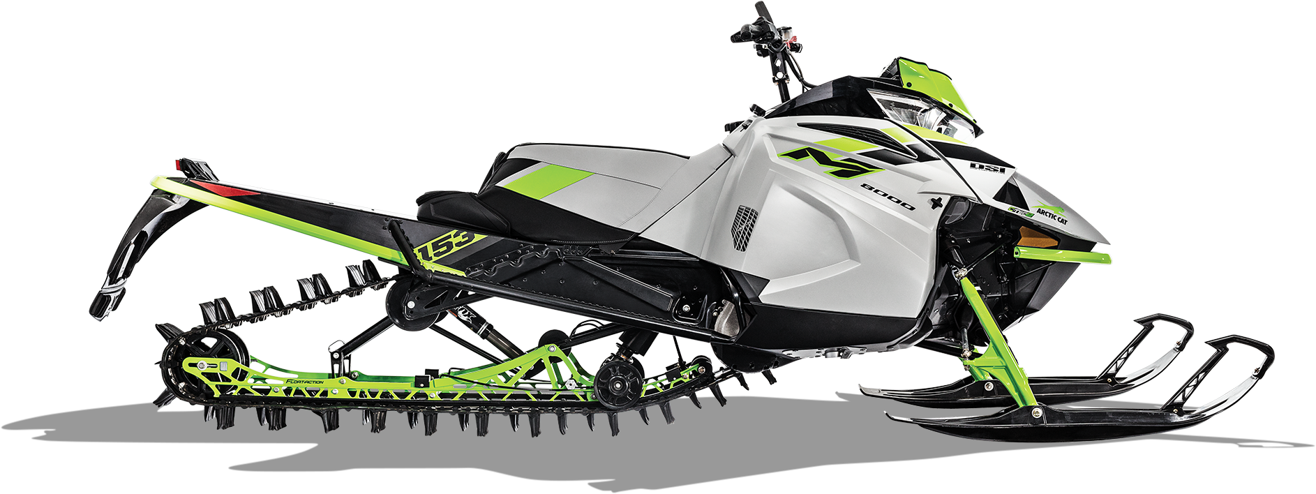 2018 Early Release M 8000 Sno Pro - Arctic Cat Model 2018 (2000x966), Png Download
