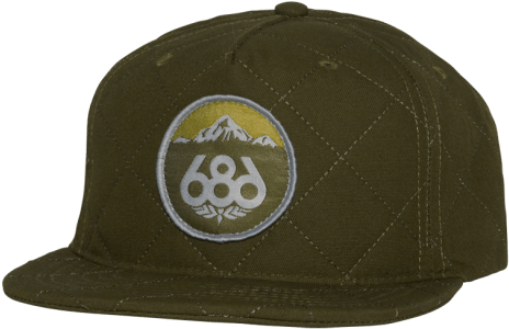 M Escapesnapback Olive V=1498790277 - 686 Men's Escape Snapback Hat, Olive, Os (470x656), Png Download