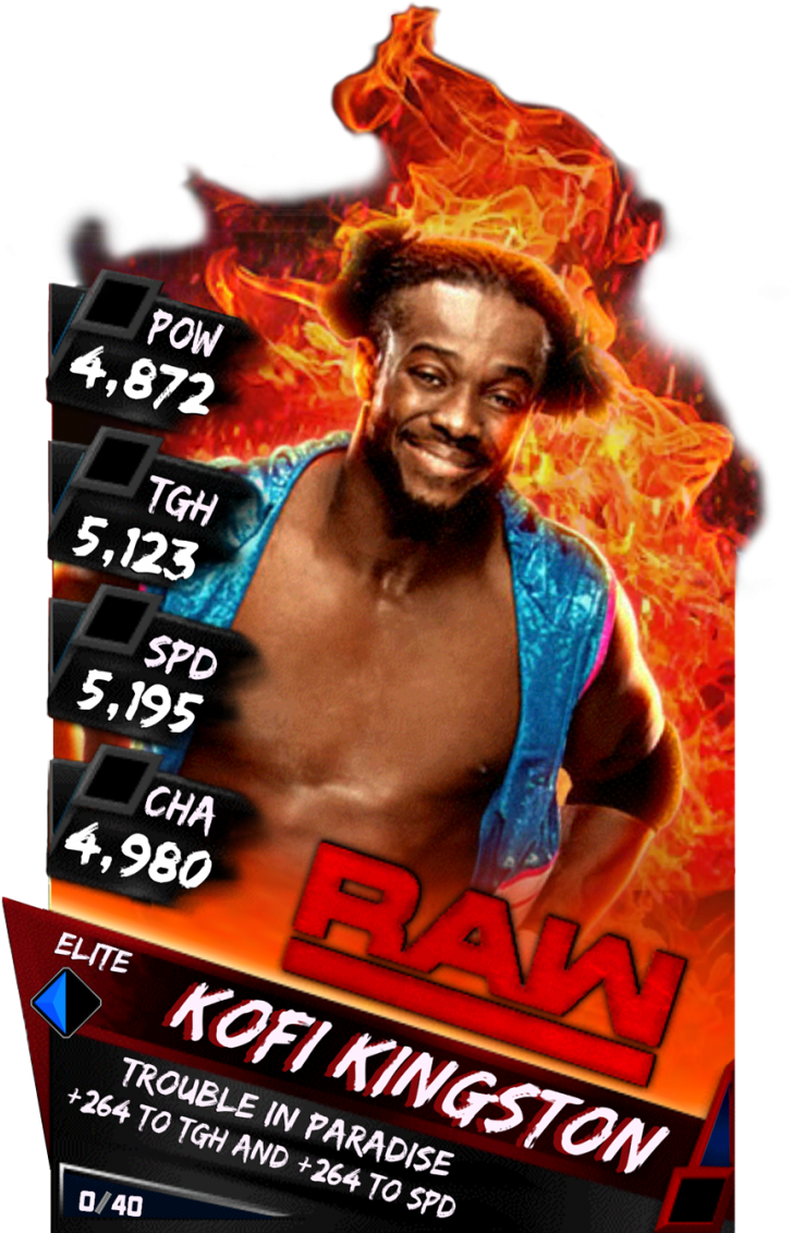 Supercard Kofikingston S3 Elite Raw 9613 - Wwe Supercard Finn Balor (733x1158), Png Download