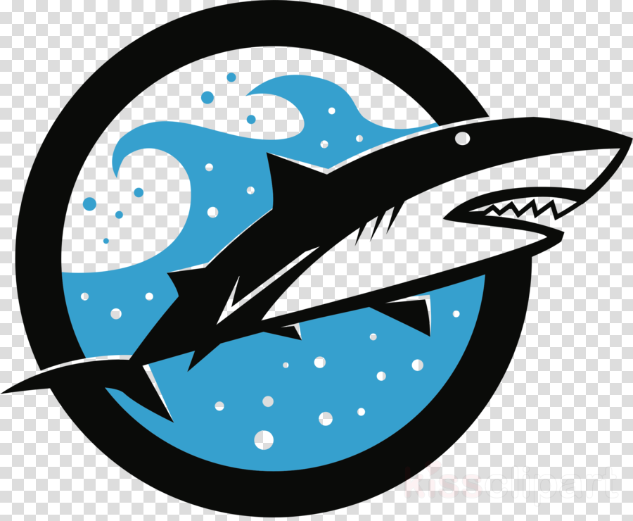 Shark Logo Clipart Great White Shark Clip Art - Shark (900x740), Png Download