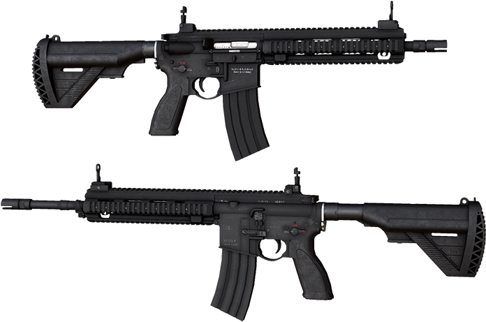 Hk416f - M4a1 Short (960x540), Png Download