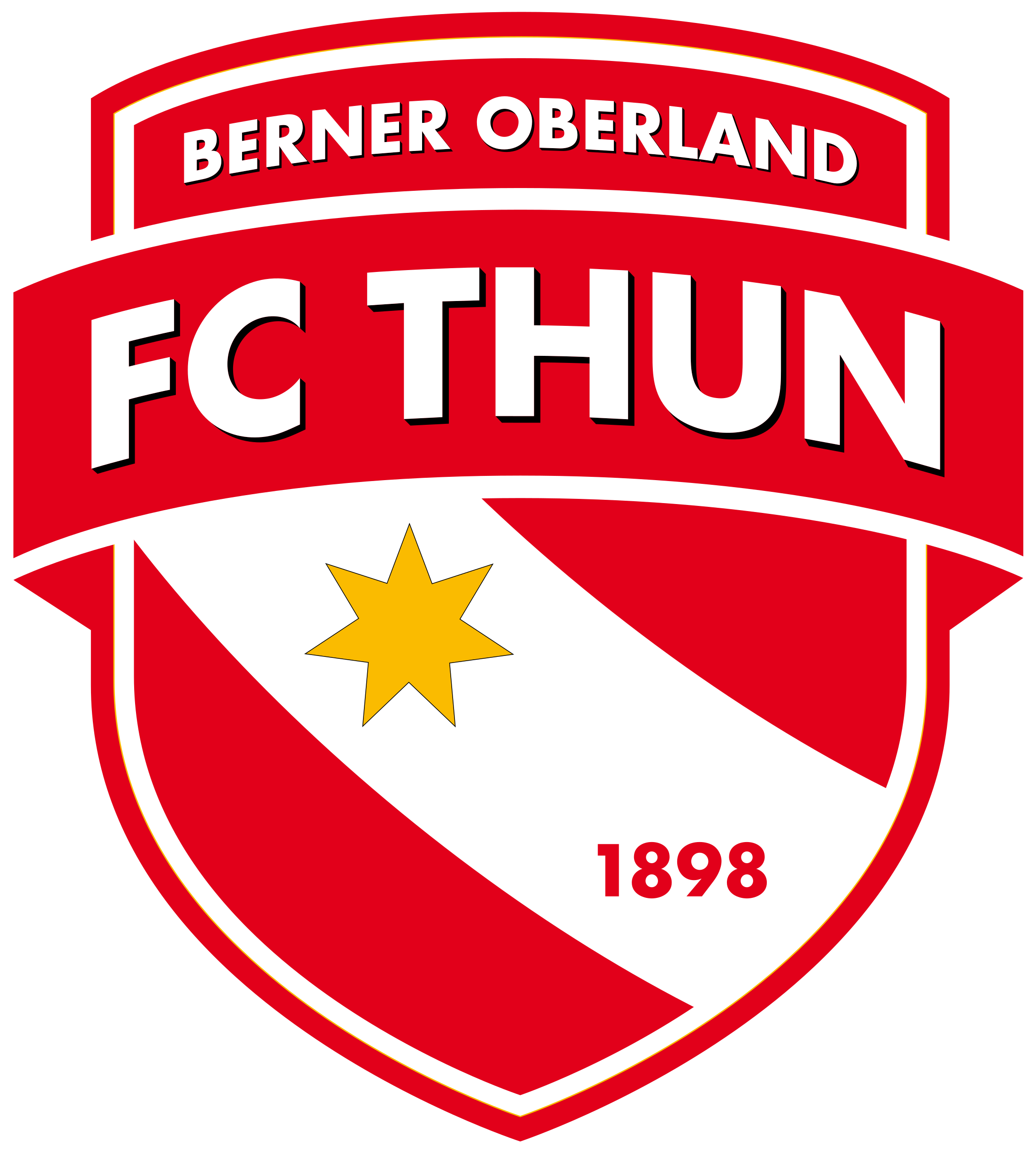 Fc Thun Logo Png Transparent - Fc Thun Logo (2400x2762), Png Download