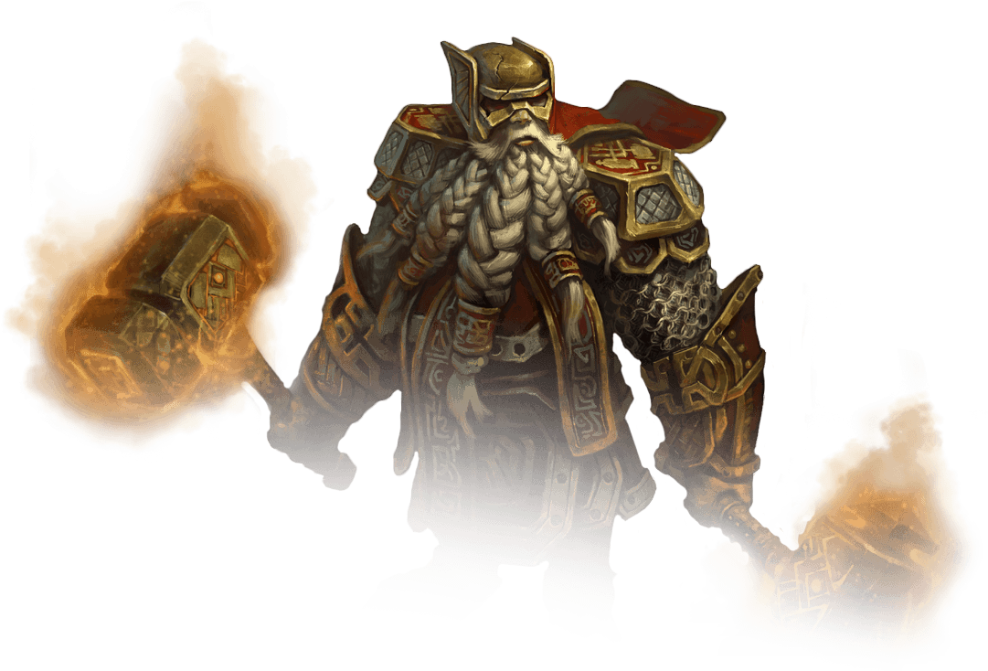 Heroes Of Newerth Blacksmith (1341x974), Png Download