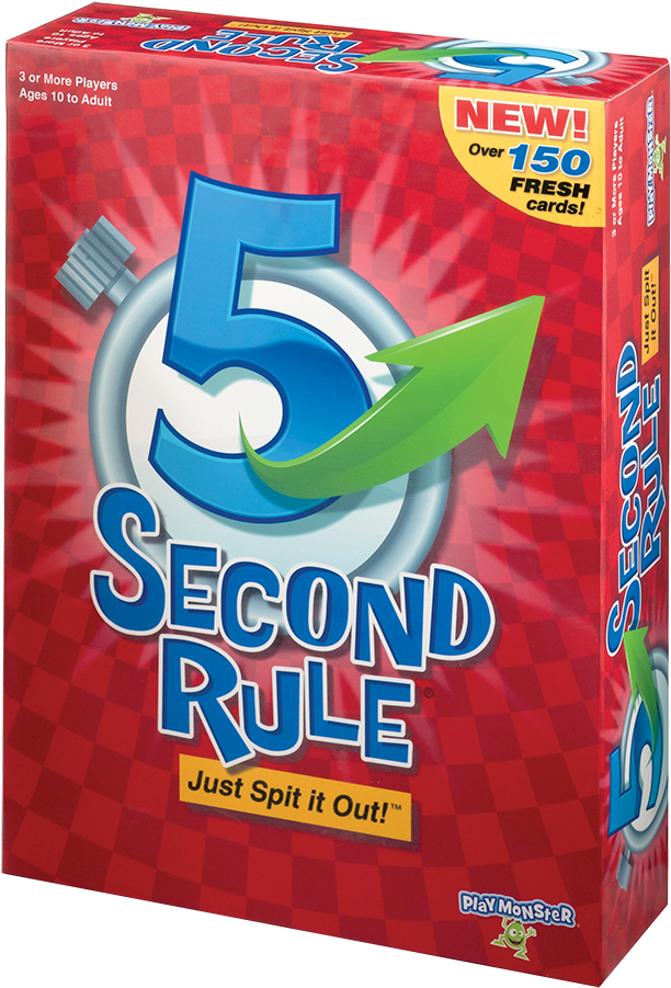 5 Second Rule® New Edition - 5 Second Rule Game (1000x1000), Png Download