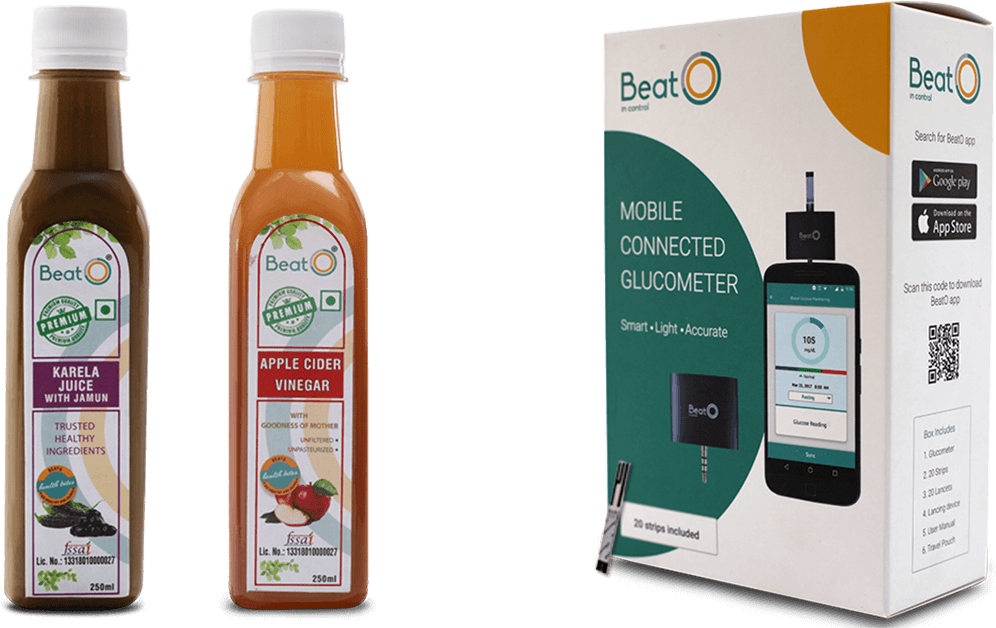 Smartphone Glucometer With Strips - Glucose Test (1200x1200), Png Download