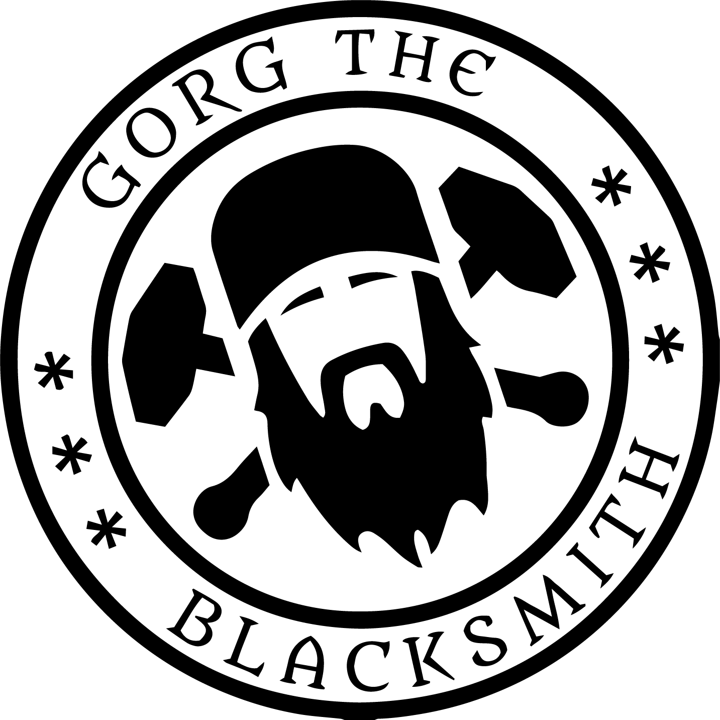 Gorg The Blacksmith - Central Connecticut State University (1433x1432), Png Download