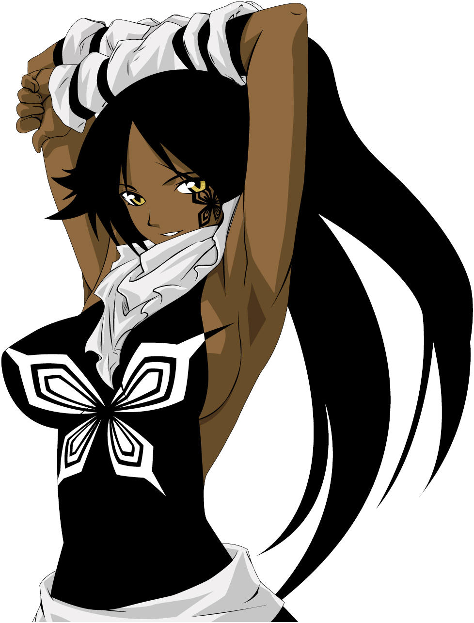 Yoruichi Render - Bleach Yoruichi (978x1285), Png Download