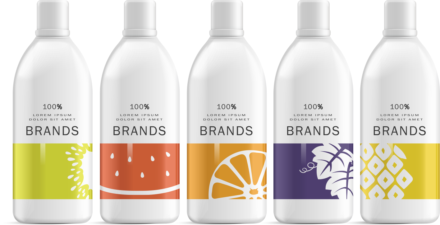 Lotion Cosmetics Packaging And - Plastic Bottle (1559x1075), Png Download