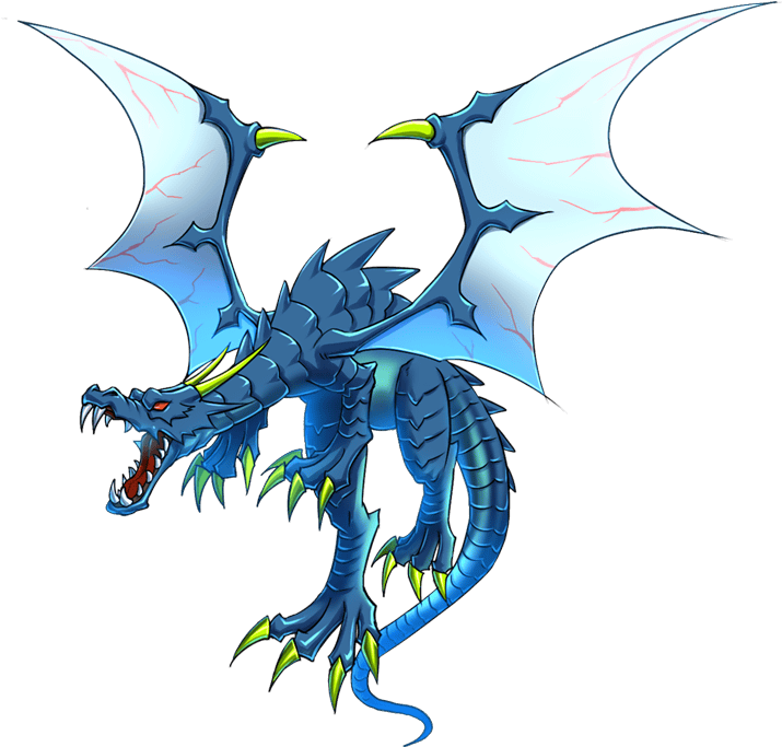 Unit Art - Brave Frontier Wyvern (720x702), Png Download