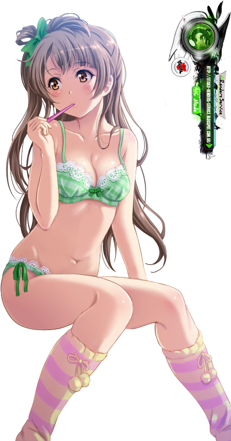 Anime Sexy, Hot Anime, Manga Sexy, Anime Sensual, Comic - Kotori Minami Hentai Render (540x900), Png Download