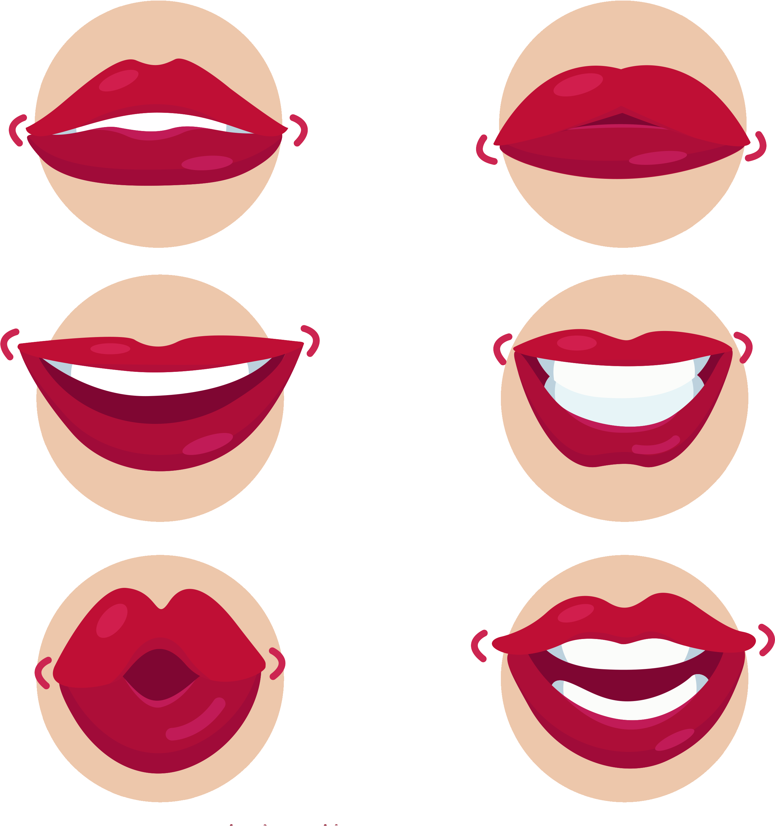 Download Mouth Kiss Cartoon Lips Transprent Png Free - Cartoon Lips PNG  Image with No Background 