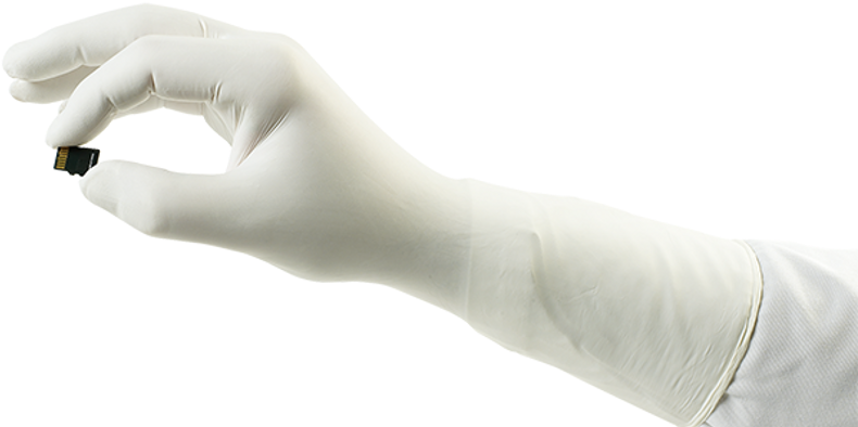 Shieldskin Xtreme™ Sterile White Nitrile 330 Di Cleanroom - Long White Latex Gloves (800x400), Png Download